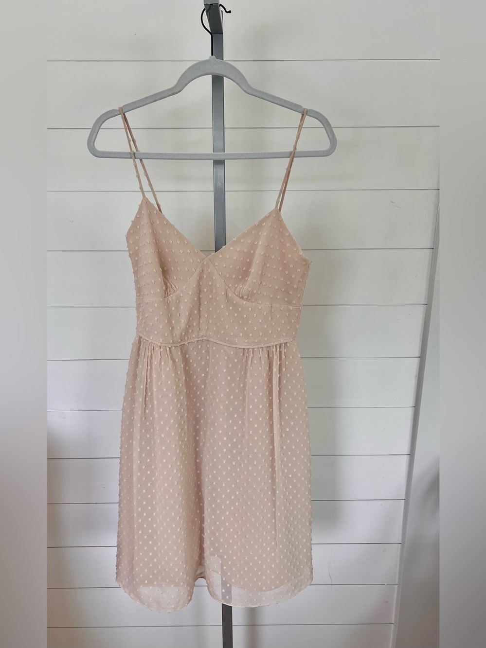 J.Crew Cream Fit & Flare Mini Dress – Bridal Shower / Graduation – Size 6